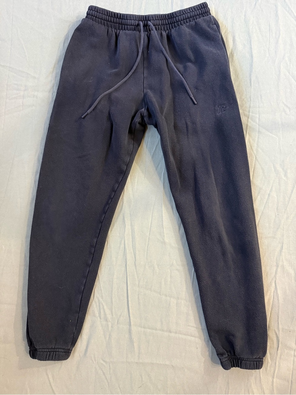 Women's Victoria's Secret Pink Black Cuffed Sweatpants XS